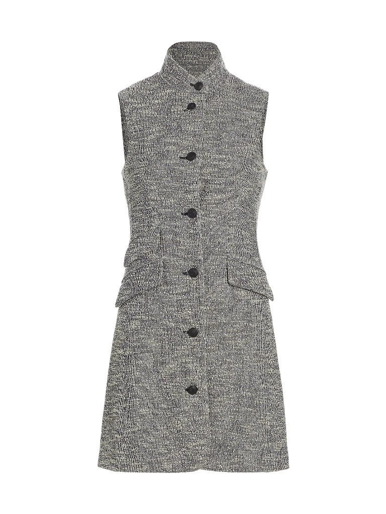 Rag & Bone Slade Tweed Sleeveless Minidress